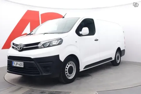 Toyota Proace L2 2,0 D 120 - # ALV # KOUKKU # WEBASTO KAUKOSÄÄDÖLLÄ JA KELLOLLA # VANERIT # PITKÄ # ALUT # TÄYSI HUOLTOKIRJA # TOYOTA APPROVED 1 VUOSI ILMAN KM RAJAA JA OMAVASTUUTA #